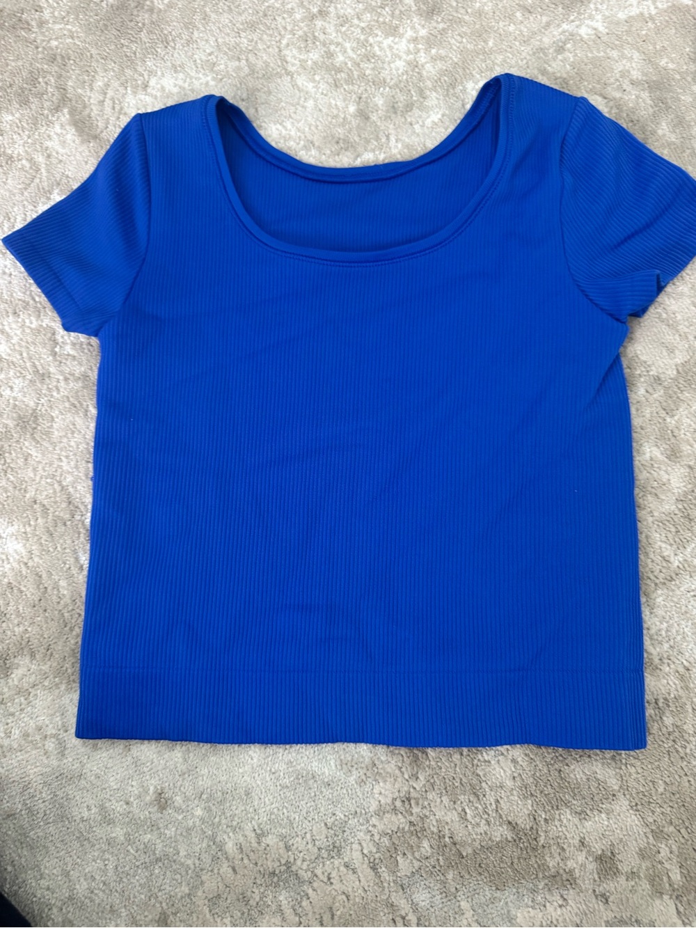EUC gorgeous cobalt blue Athleta blue top.
